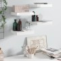 Schwebendes Wandregal 4 Stück MDF glänzend weiß 23x23,5x3,8cm von vidaXL, Regale und Regale - Ref: Foro24-323741, Preis: 42,0...