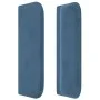 Cabecero de terciopelo azul oscuro 163x16x78/88 cm de , Cabeceros y pies de cama - Ref: Foro24-3118686, Precio: 70,11 €, Desc...