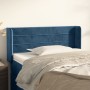 Kopfteil aus dunkelblauem Samt 103x16x78/88 cm von , Kopf- und Fußteile - Ref: Foro24-3118954, Preis: 51,70 €, Rabatt: %