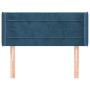 Kopfteil aus dunkelblauem Samt 103x16x78/88 cm von , Kopf- und Fußteile - Ref: Foro24-3118954, Preis: 51,70 €, Rabatt: %