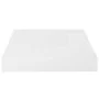 Floating wall shelf set of 4 units in glossy white MDF 23x23.5x3.8cm by vidaXL, Shelves and shelves - Ref: Foro24-323741, Pri...