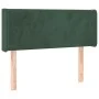 Dark green velvet headboard with LED lights 103x16x78/88 cm by , Headboards and footboards - Ref: Foro24-3123001, Price: 59,0...