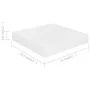 Floating wall shelf set of 4 units in glossy white MDF 23x23.5x3.8cm by vidaXL, Shelves and shelves - Ref: Foro24-323741, Pri...