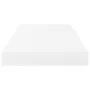 Floating wall shelf 2 pcs glossy white MDF 50x23x3.8 cm by vidaXL, Shelves and shelves - Ref: Foro24-323746, Price: 29,48 €, ...