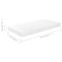 Floating wall shelf 2 pcs glossy white MDF 50x23x3.8 cm by vidaXL, Shelves and shelves - Ref: Foro24-323746, Price: 29,48 €, ...