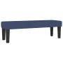 Box spring bed with blue fabric mattress 140x190 cm by , Beds and slatted bases - Ref: Foro24-3136435, Price: 546,94 €, Disco...