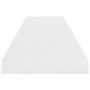 Set of 2 glossy white MDF floating wall shelves 90x23.5x3.8cm by vidaXL, Shelves and shelves - Ref: Foro24-323755, Price: 47,...