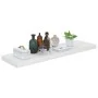 Set of 2 glossy white MDF floating wall shelves 90x23.5x3.8cm by vidaXL, Shelves and shelves - Ref: Foro24-323755, Price: 47,...