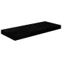Floating wall shelf 4 pcs glossy black MDF 60x23.5x3.8 cm by vidaXL, Shelves and shelves - Ref: Foro24-323771, Price: 51,46 €...