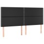 Box spring bed with black synthetic leather mattress 160x200 cm by , Beds and slatted bases - Ref: Foro24-3137611, Price: 617...