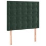 Boxspringbett mit dunkelgrünem Samtmatratze 90x190 cm. von , Betten und Lattenroste - Ref: Foro24-3138058, Preis: 344,26 €, R...