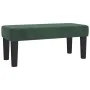 Box spring bed with dark green velvet mattress 90x190 cm by , Beds and slatted bases - Ref: Foro24-3138058, Price: 345,37 €, ...