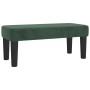 Boxspringbett mit dunkelgrünem Samtmatratze 90x190 cm. von , Betten und Lattenroste - Ref: Foro24-3138058, Preis: 344,26 €, R...
