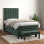 Boxspringbett mit dunkelgrünem Samtmatratze 90x200 cm. von , Betten und Lattenroste - Ref: Foro24-3138064, Preis: 373,18 €, R...