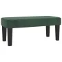 Box spring bed with dark green velvet mattress 90x200 cm by , Beds and slatted bases - Ref: Foro24-3138064, Price: 373,61 €, ...