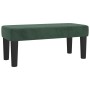 Cama box spring con colchón terciopelo verde oscuro 90x200 cm de , Camas y somieres - Ref: Foro24-3138064, Precio: 373,18 €, ...