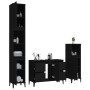 Juego de muebles de baño 3 pzas madera contrachapada negro de , Muebles de baño - Ref: Foro24-3185606, Precio: 221,67 €, Desc...