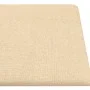 Wandpaneele 12 Stück cremefarbener Stoff 90x15 cm 1,62 m² von , Wandverkleidung - Ref: Foro24-343872, Preis: 49,55 €, Rabatt: %