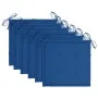 Garden chairs 4 pcs teak wood with royal blue cushions by , Garden chairs - Ref: Foro24-3065627, Price: 386,44 €, Discount: %