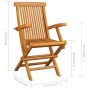 Gartenstühle 8 Stück Teakholz mit taupegrauen Kissen von , Gartenstühle - Ref: Foro24-3072897, Preis: 631,17 €, Rabatt: %