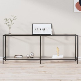 Transparenter Konsolentisch aus gehärtetem Glas 200x35x75,5 cm von , Seitentische - Ref: Foro24-331706, Preis: 97,84 €, Rabat...