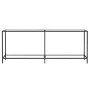 Transparenter Konsolentisch aus gehärtetem Glas 200x35x75,5 cm von , Seitentische - Ref: Foro24-331706, Preis: 91,67 €, Rabat...