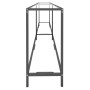 Tempered glass transparent console table 220x35x75.5 cm by , Side tables - Ref: Foro24-331710, Price: 132,97 €, Discount: %