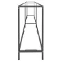 Tempered glass transparent console table 220x35x75.5 cm by , Side tables - Ref: Foro24-331710, Price: 130,41 €, Discount: %