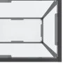 Tempered glass transparent console table 220x35x75.5 cm by , Side tables - Ref: Foro24-331710, Price: 130,41 €, Discount: %