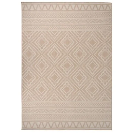 Flachgewebter Outdoor-Teppich braun gestreift 120x170 cm von , Teppiche - Ref: Foro24-340865, Preis: 43,02 €, Rabatt: %
