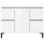 Sperrholz Waschbecken Schrank glänzend weiß 80x33x60cm von , Badezimmerwaschtische - Ref: Foro24-821278, Preis: 106,30 €, Rab...