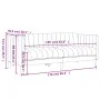 Dreiteiliges Sofaset in hellem Grau aus Stoff. von , Sofas - Ref: Foro24-3209229, Preis: 636,07 €, Rabatt: %