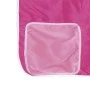 Hochbett für Kinder mit Vorhängen aus Pinienholz in Rosa, 90x200 cm. von , Betten und Lattenroste - Ref: Foro24-3283825, Prei...