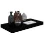 Floating wall shelf 4 pcs glossy black MDF 50x23x3.8 cm by vidaXL, Shelves and shelves - Ref: Foro24-323768, Price: 47,43 €, ...