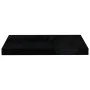 Floating wall shelf 4 pcs glossy black MDF 50x23x3.8 cm by vidaXL, Shelves and shelves - Ref: Foro24-323768, Price: 47,43 €, ...