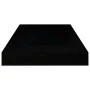 Floating wall shelf 4 pcs glossy black MDF 50x23x3.8 cm by vidaXL, Shelves and shelves - Ref: Foro24-323768, Price: 47,43 €, ...