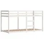 Bunk bed with solid pine wood curtains 80x200 cm by , Beds and slatted bases - Ref: Foro24-3283903, Price: 154,18 €, Discount: %
