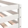 Bunk bed with solid pine wood curtains 80x200 cm by , Beds and slatted bases - Ref: Foro24-3283903, Price: 154,18 €, Discount: %
