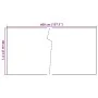 Balkonmarkise aus hellem braunem synthetischem Rattan 400x80 cm. von , Zaunpaneele - Ref: Foro24-156268, Preis: 49,82 €, Raba...