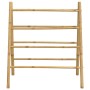 Escalera toallero doble con 4 peldaños bambú 90x50x100 cm de , Toalleros - Ref: Foro24-368036, Precio: 39,03 €, Descuento: %
