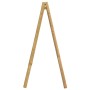 Escalera toallero doble con 4 peldaños bambú 90x50x100 cm de , Toalleros - Ref: Foro24-368036, Precio: 39,03 €, Descuento: %