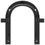 Wandflanschträger aus schwarzem Eisen von , Zubehör für Pferdezügel - Ref: Foro24-172450, Preis: 12,43 €, Rabatt: %