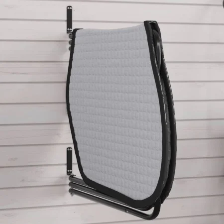 Blanket support for saddle, 3-arm black iron by , Saddle stands - Ref: Foro24-172459, Price: 45,16 €, Discount: %
