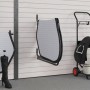 Deckenhalterung für Satteldecke, 3-armig, schwarz aus Eisen von , Sattelständer - Ref: Foro24-172459, Preis: 45,86 €, Rabatt: %