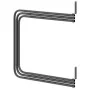 Blanket support for saddle, 3-arm black iron by , Saddle stands - Ref: Foro24-172459, Price: 45,16 €, Discount: %