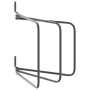 Deckenhalterung für Satteldecke, 3-armig, schwarz aus Eisen von , Sattelständer - Ref: Foro24-172459, Preis: 45,86 €, Rabatt: %