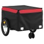 Fahrradanhänger aus schwarzem und rotem Eisen, 45 kg. von , Fahrradanhänger - Ref: Foro24-94104, Preis: 91,81 €, Rabatt: %