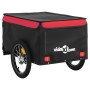 Fahrradanhänger aus schwarzem und rotem Eisen, 45 kg. von , Fahrradanhänger - Ref: Foro24-94104, Preis: 91,81 €, Rabatt: %