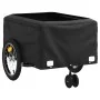 Remolque para bicicleta hierro negro y rojo 45 kg by , Bicycle trailers - Ref: Foro24-94104, Price: 97,22 €, Discount: %