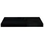 Floating wall shelf glossy black MDF 50x23x3.8 cm by vidaXL, Shelves and shelves - Ref: Foro24-323766, Price: 19,11 €, Discou...